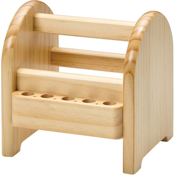 【組立式】Tool Stand 木製ツールスタンド M ニス仕上げ ●匿名配送● Amazon | [サンニシムラ]卓上木製工具台(中) ツールスタンド